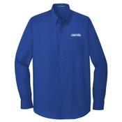 TW100  Port Authority® Tall Long Sleeve Carefree Poplin Shirt